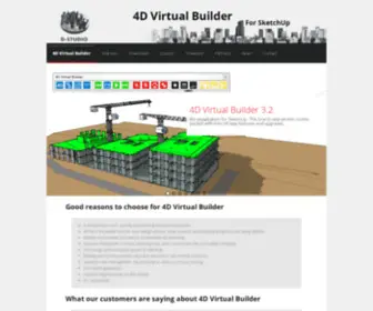 4Dvirtualbuilder.com(4D Virtual Builder) Screenshot