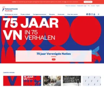 4EN5Mei.nl(Nationaal Comité 4 en 5 mei) Screenshot