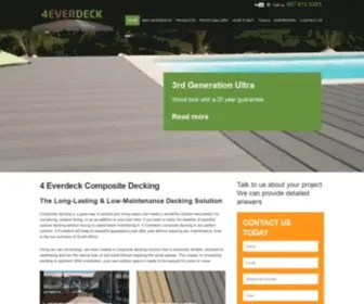 4Everdeck.co.za(Leading Composite Decking Suppliers in South Africa) Screenshot
