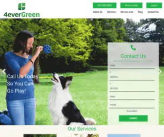 4Evergreenri.com(Lawn Care Services Near Me) Screenshot