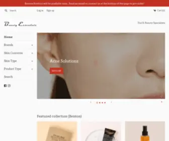 4Everyoungessentials.com(Beauty Essentials) Screenshot