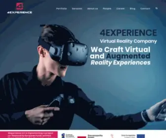 4Experience.co(VR/AR Business Solutions) Screenshot