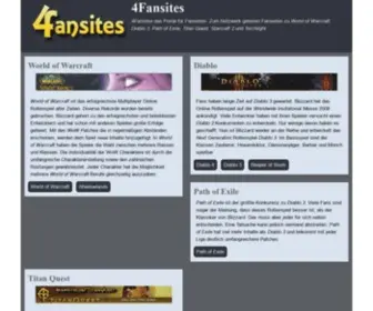 4Fansites.de(Das) Screenshot