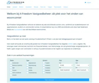 4Fbeheer.nl(Freedom Vastgoedbeheer) Screenshot