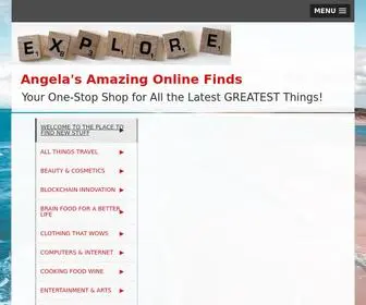 4G34.com(Angela's Amazing Online Finds) Screenshot