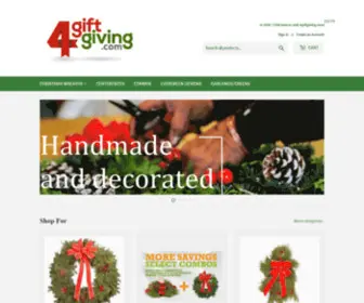 4Giftgiving.ca(Magento) Screenshot