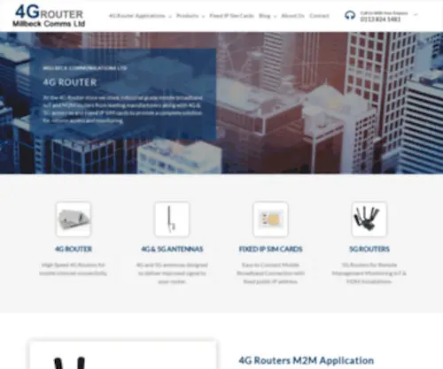 4Grouter.co.uk(4G Router Store) Screenshot
