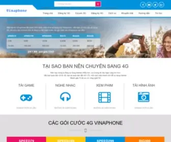 4Gvinaphone.com.vn(Vinaphone Portal) Screenshot