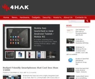 4Hak.com(Feel The Knowledge) Screenshot