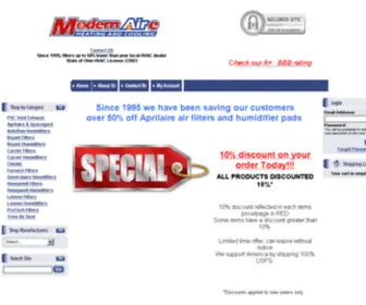 4Heatac.com(Discount prices on Factory originals) Screenshot