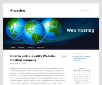 4Hosting.in(4hosting) Screenshot