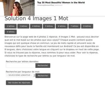 4Images1Mot-Solution.com(Solution 4 Images 1 Mot) Screenshot