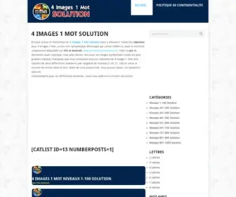 4Images1Motsolution.com(4 Images 1 Mot Solution) Screenshot