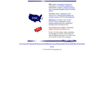 4INC.com(Incorporate, Form LLC LLCkitysplit) Screenshot