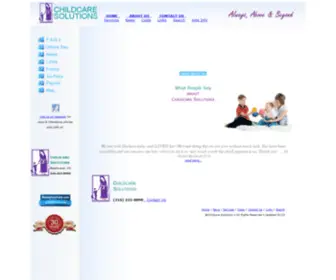 4Inhomecare.com(Childcare Solutions) Screenshot