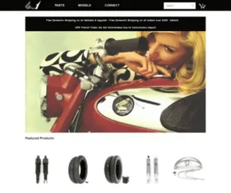 4Into1.com(Vintage Honda Motorcycle Parts & Accesories) Screenshot