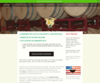 4JGswinery.com(4JG's Winery) Screenshot