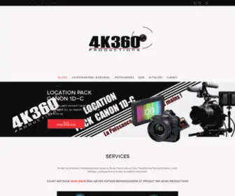 4K360Productions.com(4k360 Productions) Screenshot
