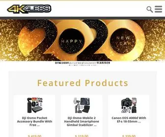 4K4Less.com(Incredible deals on electronics) Screenshot