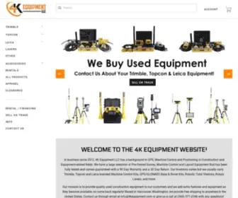 4Kequipment.com(4K Equipment) Screenshot