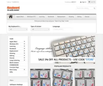 4Keyboard.com(Printable Keyboard Language Layout Stickers) Screenshot
