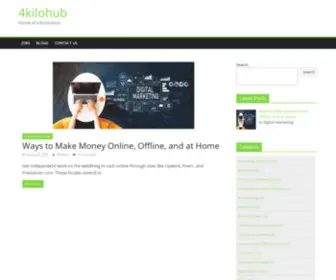 4Kilohub.com(Home of information) Screenshot