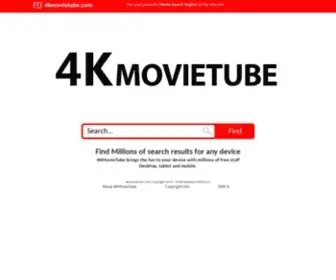 4Kmovietube.com(#1 Search Engine) Screenshot