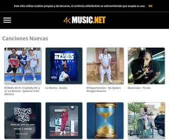 4Kmusic.net(4KMusic) Screenshot