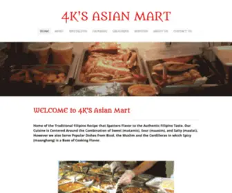 4Ksasianmart.com(4K's asian mart) Screenshot