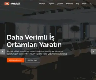 4Kteknoloji.com.tr(Bilişim Sistemleri) Screenshot