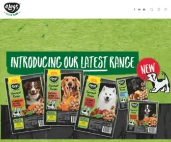 4Legs.com.au(4Legs Natural Dog Food & Gourmet Recipe) Screenshot