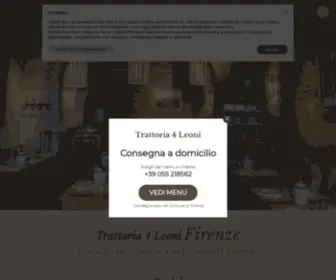 4Leoni.it(Trattoria 4 Leoni) Screenshot
