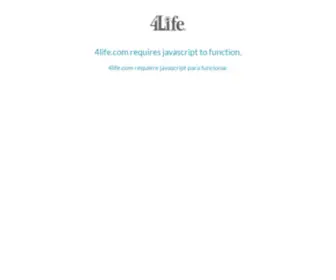 4Life.com(The official website of 4Life Research) Screenshot