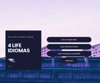 4Lifeidiomas.com(Aulas de Inglês Online) Screenshot