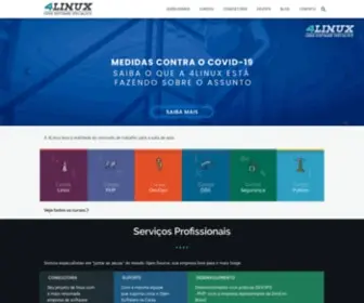 4Linux.com.br(Cursos) Screenshot