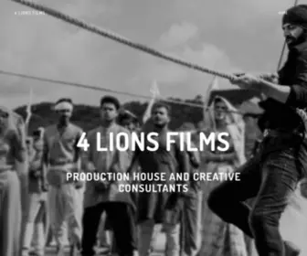 4Lionsfilms.com(4 LIONS FILMS) Screenshot