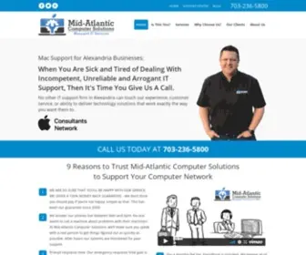 4Macsolutions.com(Mac Support for Alexandria) Screenshot