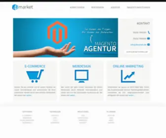 4Market.de(Magento Agentur in Detmold) Screenshot