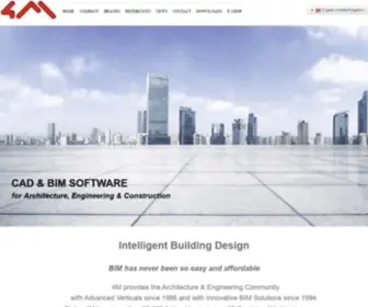 4Mbim.com(CAD & BIM SOFTWARE) Screenshot