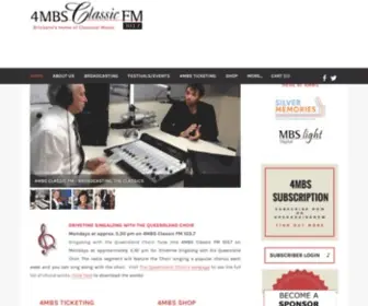 4MBS.com.au(4MBS) Screenshot