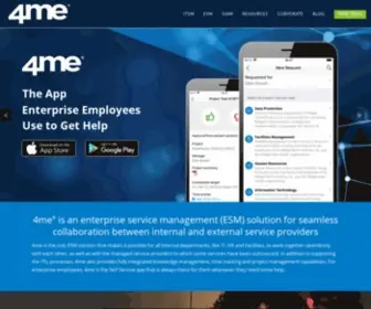 4ME.com(The Complete Service Management Platform) Screenshot