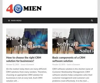 4Mien.com(Reviews and Top Software at 4mien) Screenshot