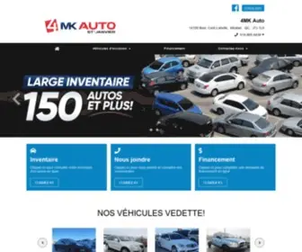 4Mkauto.com(4MK Auto) Screenshot