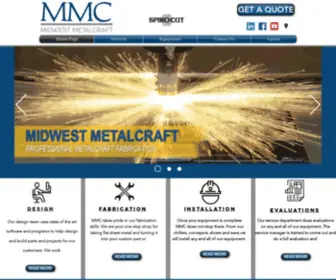 4MMC.com(Metal Fabrication Missouri) Screenshot