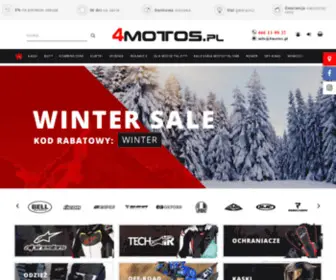 4Motos.pl(Odzież i inne akcesoria motocyklowe) Screenshot