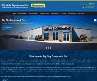 4Newholland.com(Big Sky Equipment) Screenshot