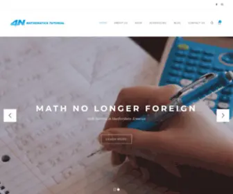 4Nmath.com(4n Mathematics Tutorial) Screenshot