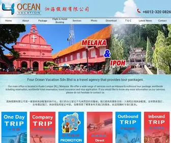 4Oceanvacation.com(Travel Agency in Kuala Lumpur (KL)) Screenshot