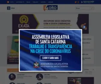 4Oito.com.br(Portal de conteúdo) Screenshot