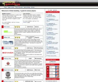 4Online-Gambling.com Screenshot